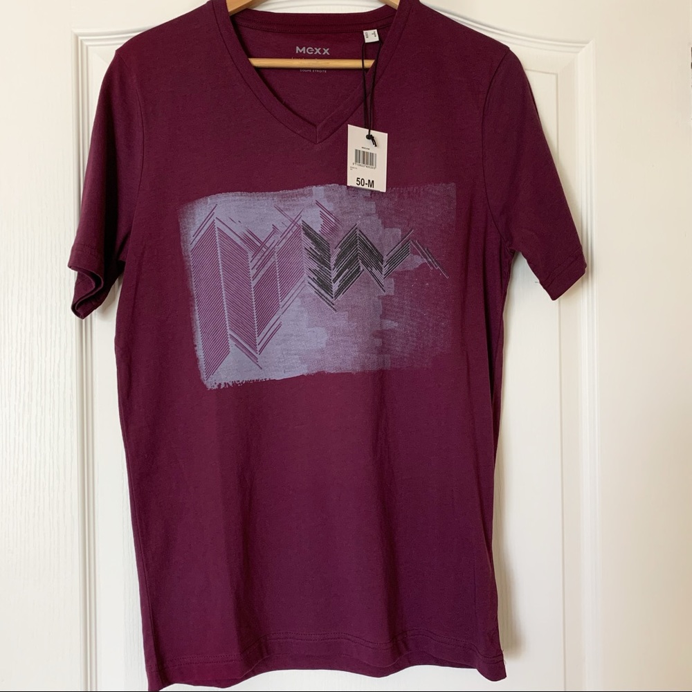 Slim fit shirt with short sleeves